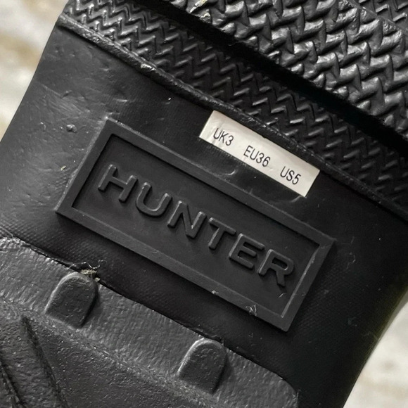 Hunter Original Limited Edition Tall Botanical Print Wellington Boot Size - Picture 10 of 14